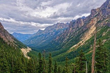 Fototapeta premium Washington Pass, North Cascades