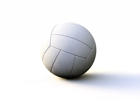 volley ball isolated on white background