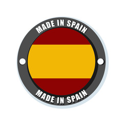 Made in Spain sign illustration