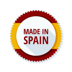 Made in Spain sign illustration