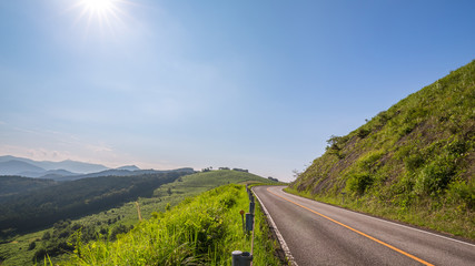 夏の秋吉台