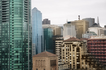 Fototapeta na wymiar San Francisco Buildings
