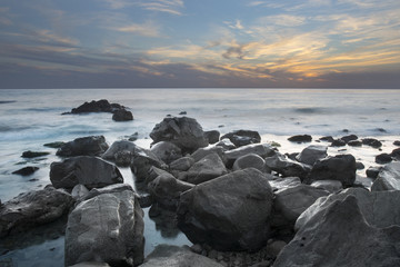 Fototapeta na wymiar Beach Sunset 