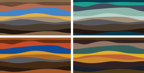 The structure of the earth.