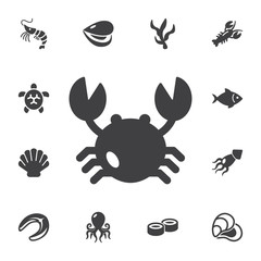 crab icon.
