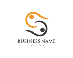 community care Logo template