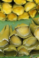 Toddy Palm Cake (Kanom Tarn) , Thai dessert