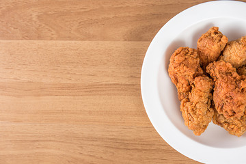 fried chicken and  hot crispy Fried mixed kentucky fried