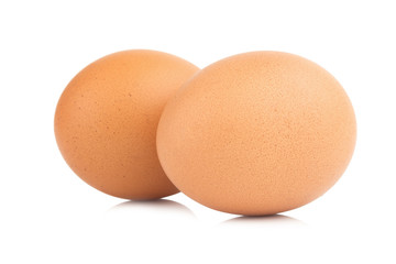 Egg. Isolated on white background