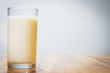 milk isolated on white background