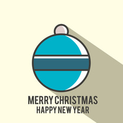 Merry christmas icons and elements design