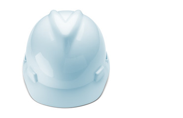 Construction Safety Helmet on White