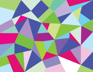 Beautiful triangular abstract design background.