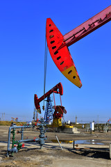 Fototapeta premium The oil pump