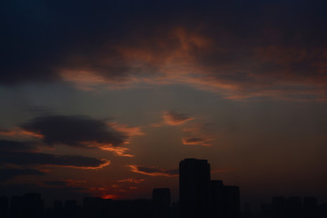 Fototapeta na wymiar Harbin's Skyline