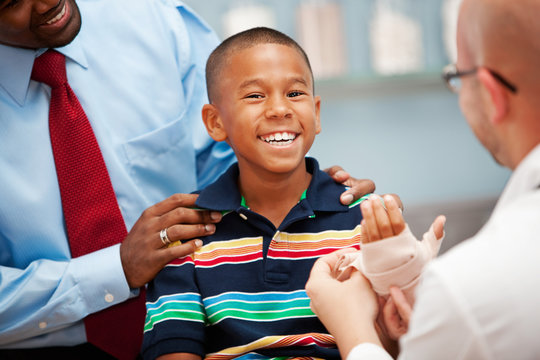 Pediatrician: Boy Getting Over Injured Wrist