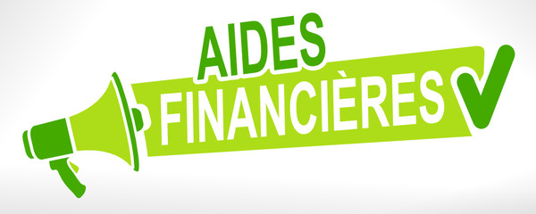 aides financières sur mégaphone