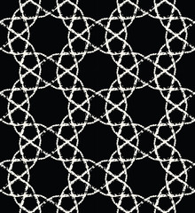 Fototapeta premium arabic geometric seamless ornament pattern