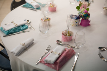 Décoration de table de mariage
