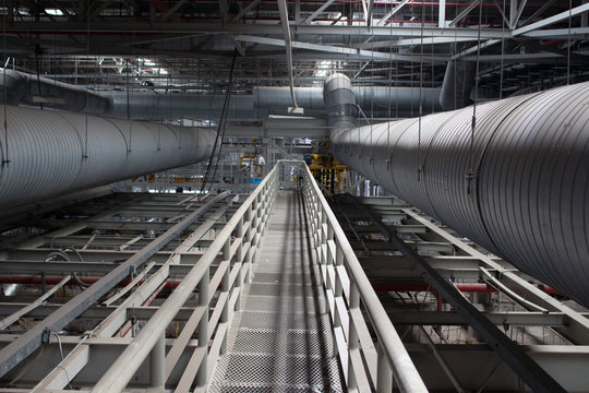 Ventilation pipes of an air condition