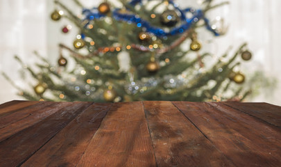 christmas table background