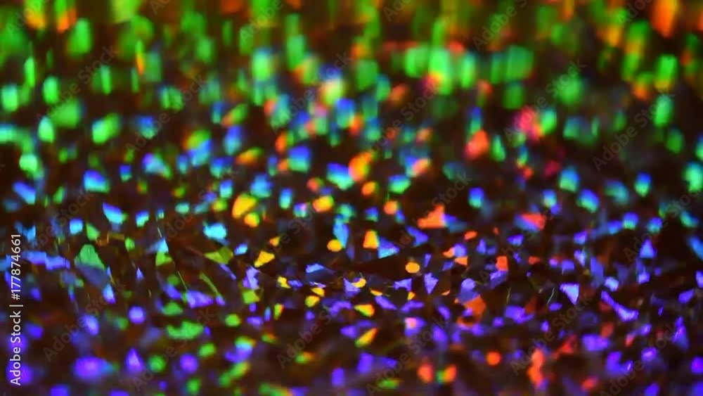 Poster abstract loop colorful circles video background. rainbow-colored
