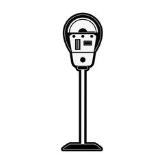 parking meter icon image vector illustration design