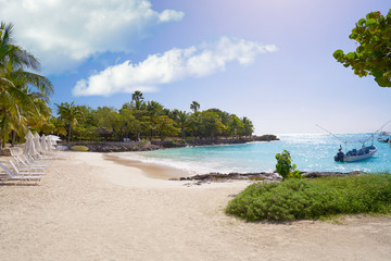 Akumal bay beach in Riviera Maya
