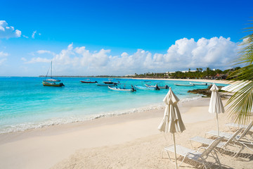 Akumal bay beach in Riviera Maya
