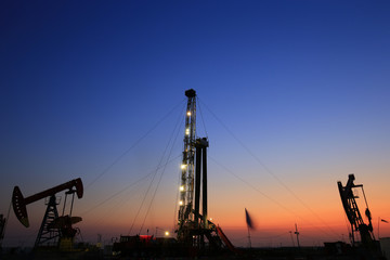 Fototapeta premium The oil rig