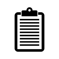 business clipboard paper report document