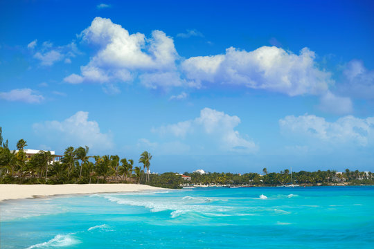 Akumal Caribbean beach in Riviera Maya © lunamarina