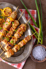 Chicken kebabs