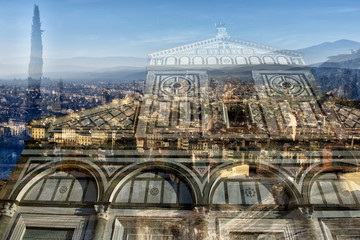 Photo overlay, Florence / Florence My city My love