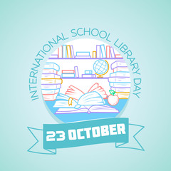 23 october International School Library Day