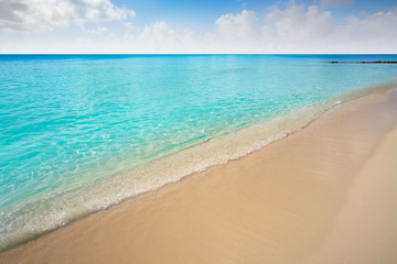 Fototapeta na wymiar Cozumel island Palancar beach Riviera Maya