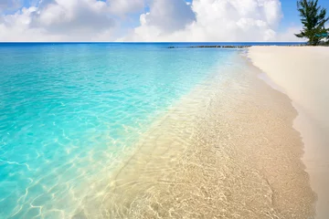 Poster Cozumel island Palancar beach Riviera Maya © lunamarina