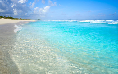Caribbean turquoise beach clean waters