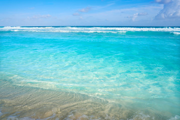 Caribbean turquoise beach clean waters