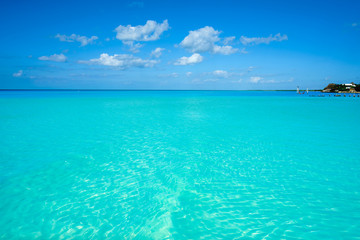 Holbox island tropical beach Mexico