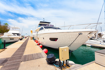 Yachts at Thailand Port