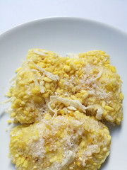 Mung bean rice-crepe, Thai dessert