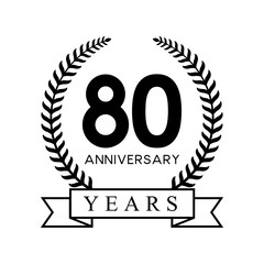 80th anniversary years