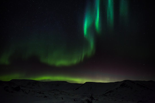Polarlicht - Aurora borealis - Island