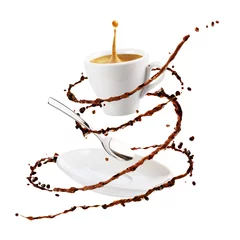 Türaufkleber coffee cup © winston