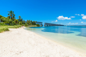 Bahia Honda State Park - Calusa Beach, Florida Keys - tropical coast with paradise beaches - USA