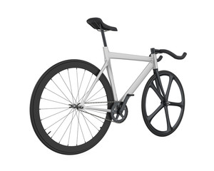 Speed Racing Bicycle Isolated