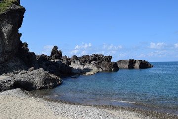 三瀬海岸 山形県庄内浜