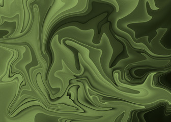 Obraz premium Green background with the divorces and smooth transitions of color