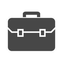 Briefcase Flat Vector Icon